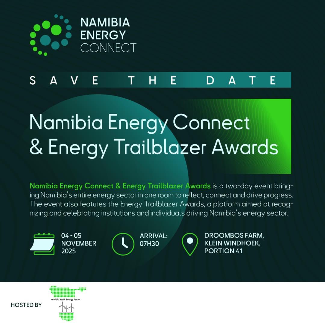 Namibia Energy Connect & Energy Trailblazer Awards poster